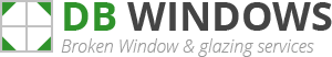 Hazel Grove Broken Window Logo